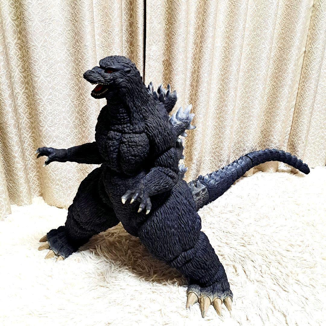 美品　愛蔵版 ゴジラ 特大 フィギュア バンダイ 1994年製