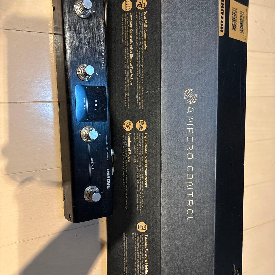 HOTTONE ampero control midi対応