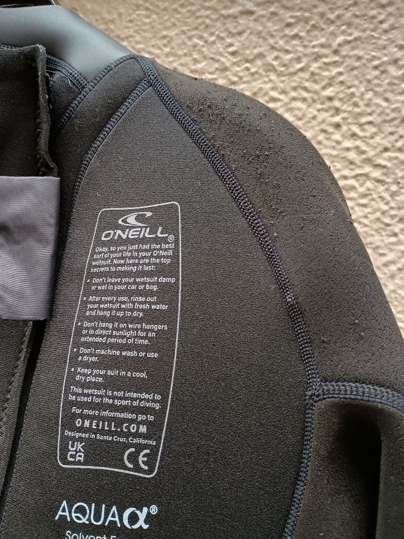 O'Neill ブラック フルスーツ ウェットスーツ　3✕2mm ジャージ