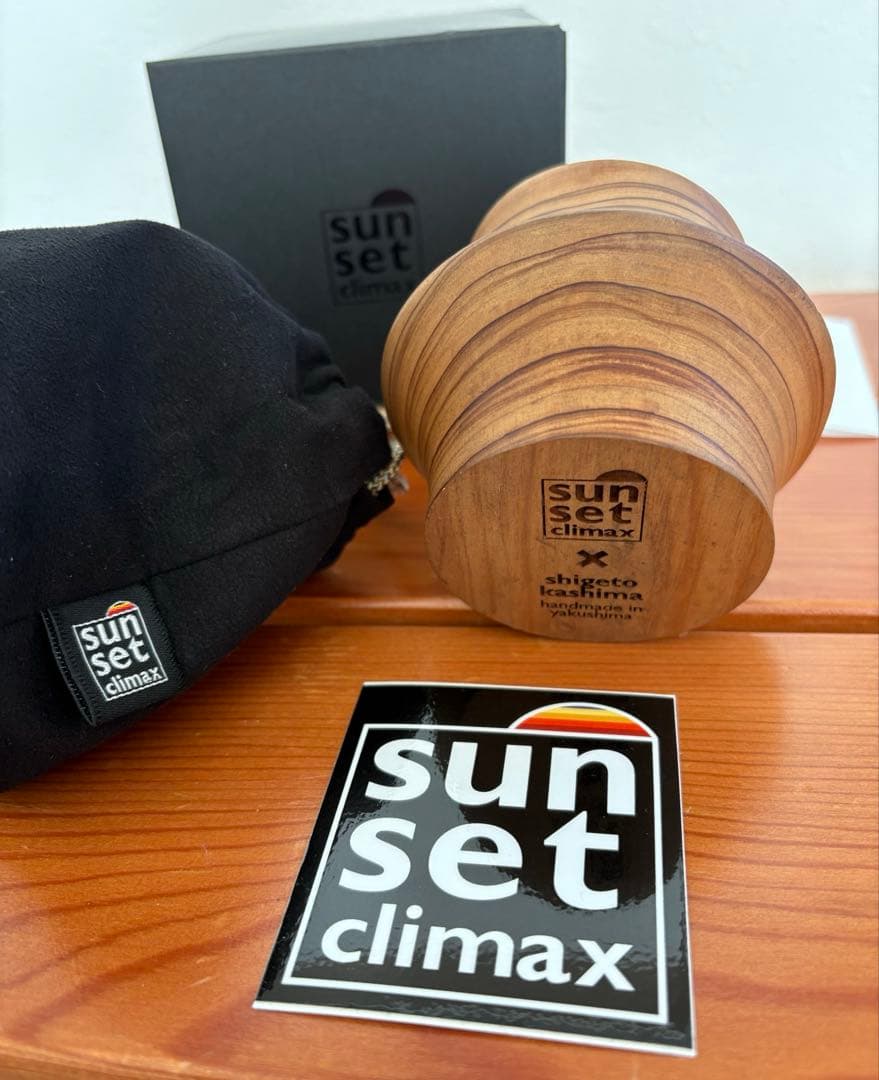 廃盤 希少 sunsetclimax jisugi cup 屋久杉 絶版品