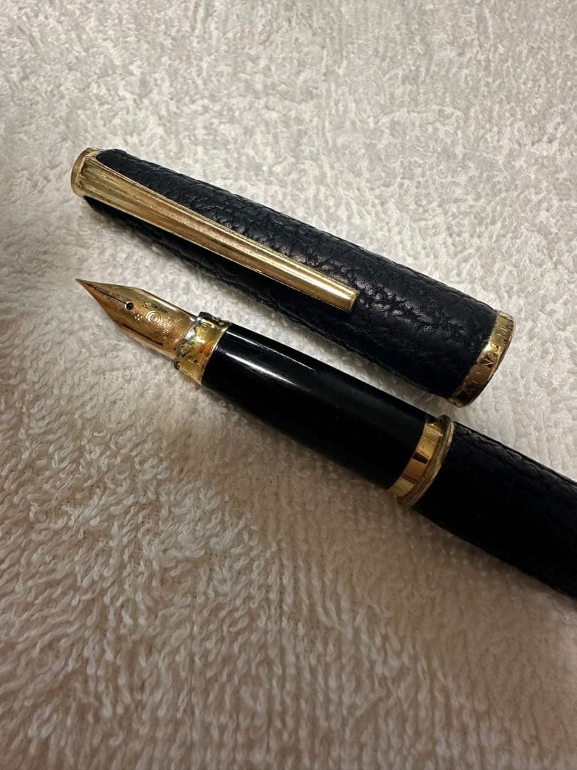 プラチナ　万年筆　ペン先18K　黒　PLATINUM