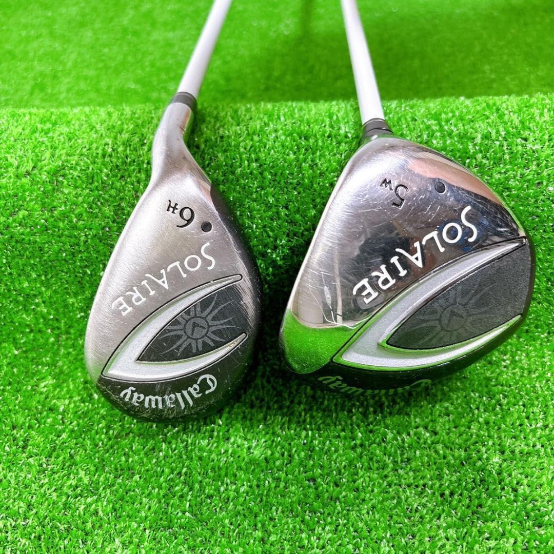 レディース キャロウェイ ソレイル 5W 6H 女性ゴルフクラブ2本セット 人気