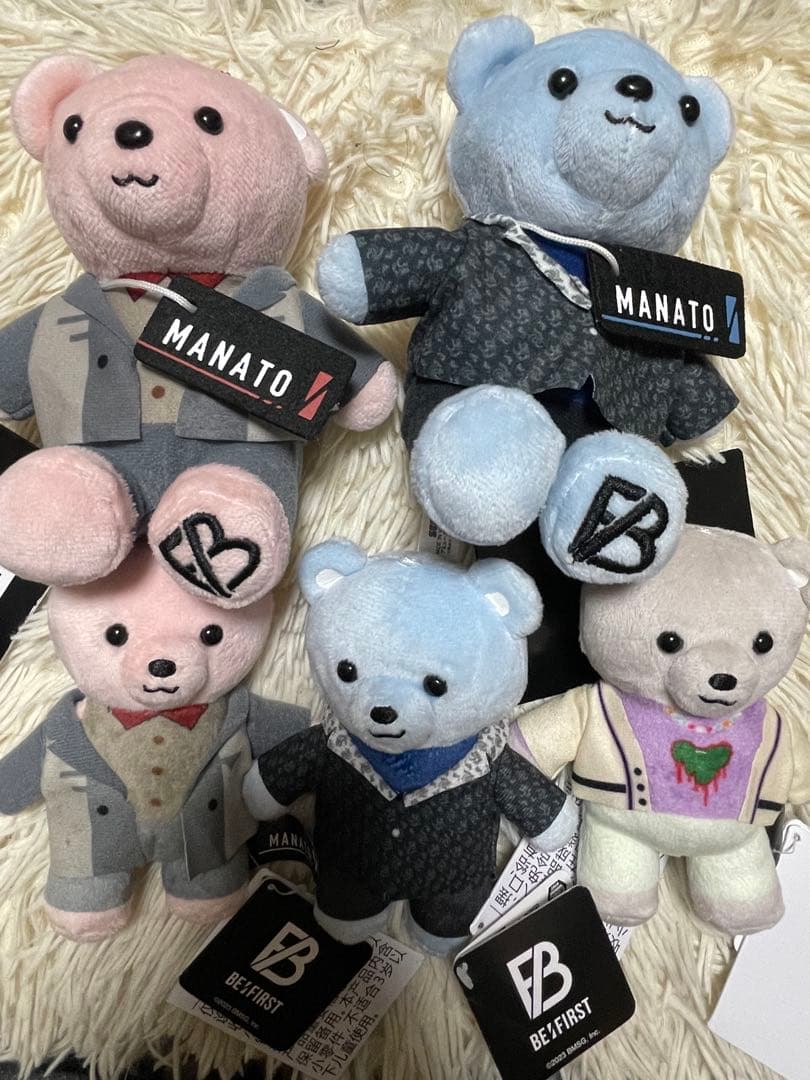 BE:FIRST MANATO ぬいぐるみ5体セット くま クマ