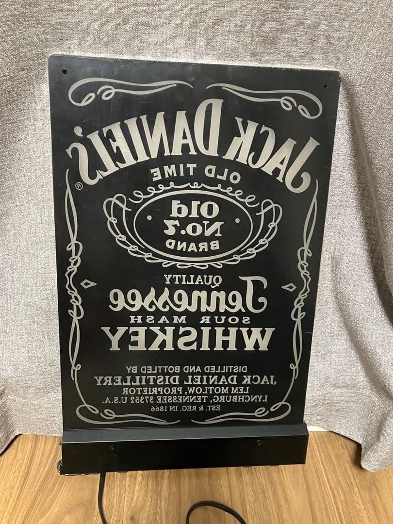 ジャックダニエル LED アメリカン雑貨 ライト 電飾看板 置物 レトロ