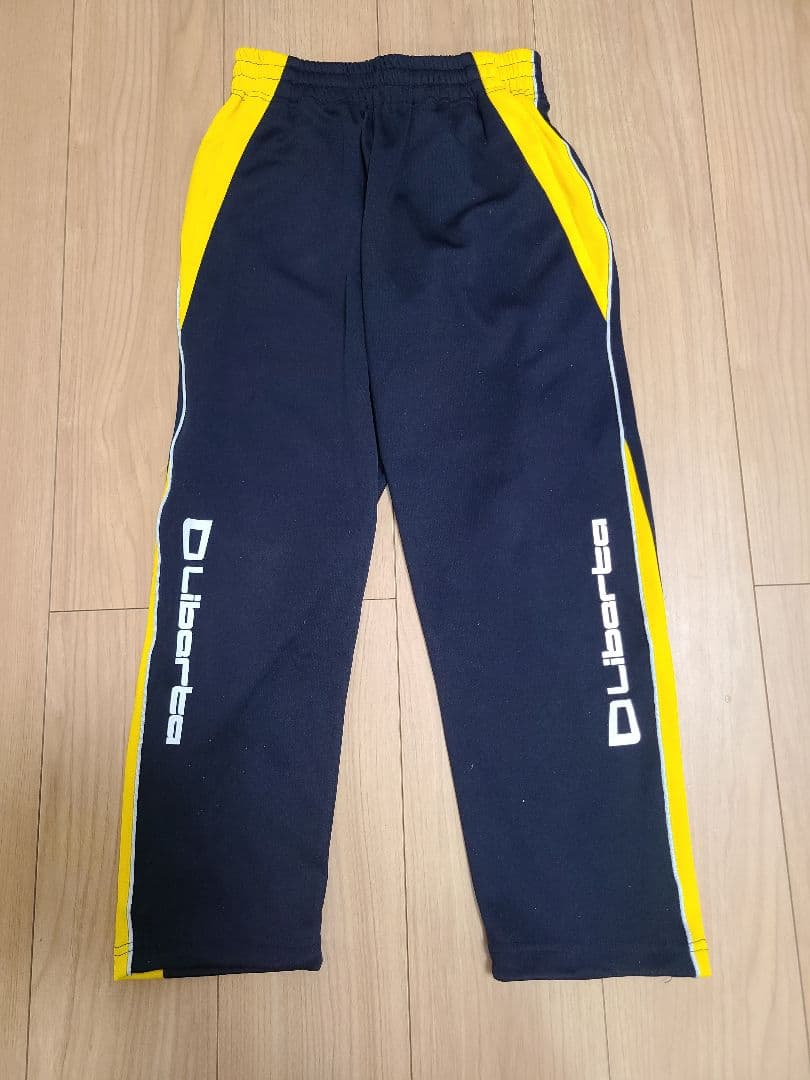 Liberta ジャージセット イエロー/ネイビー 145cm