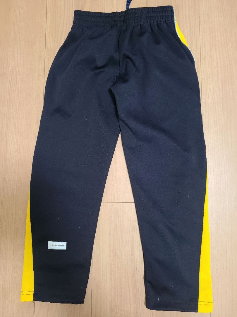 Liberta ジャージセット イエロー/ネイビー 145cm