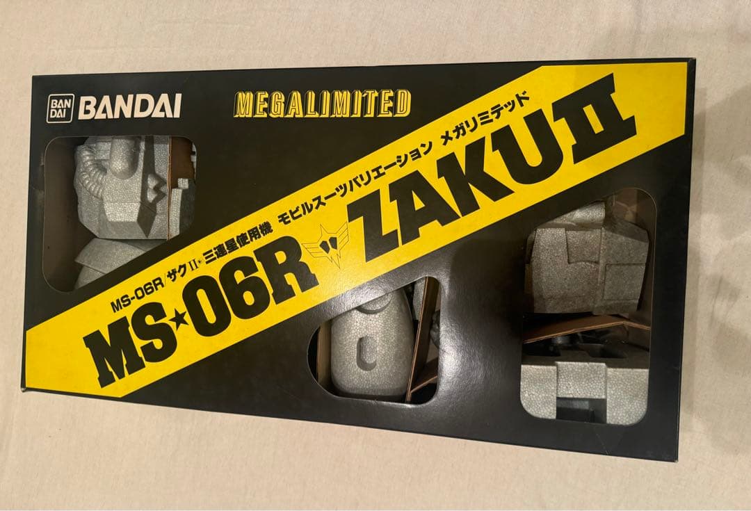 1/30 MS-06R ザクⅡ 三連星使用機 バブルキャストモデル 黒い三連星