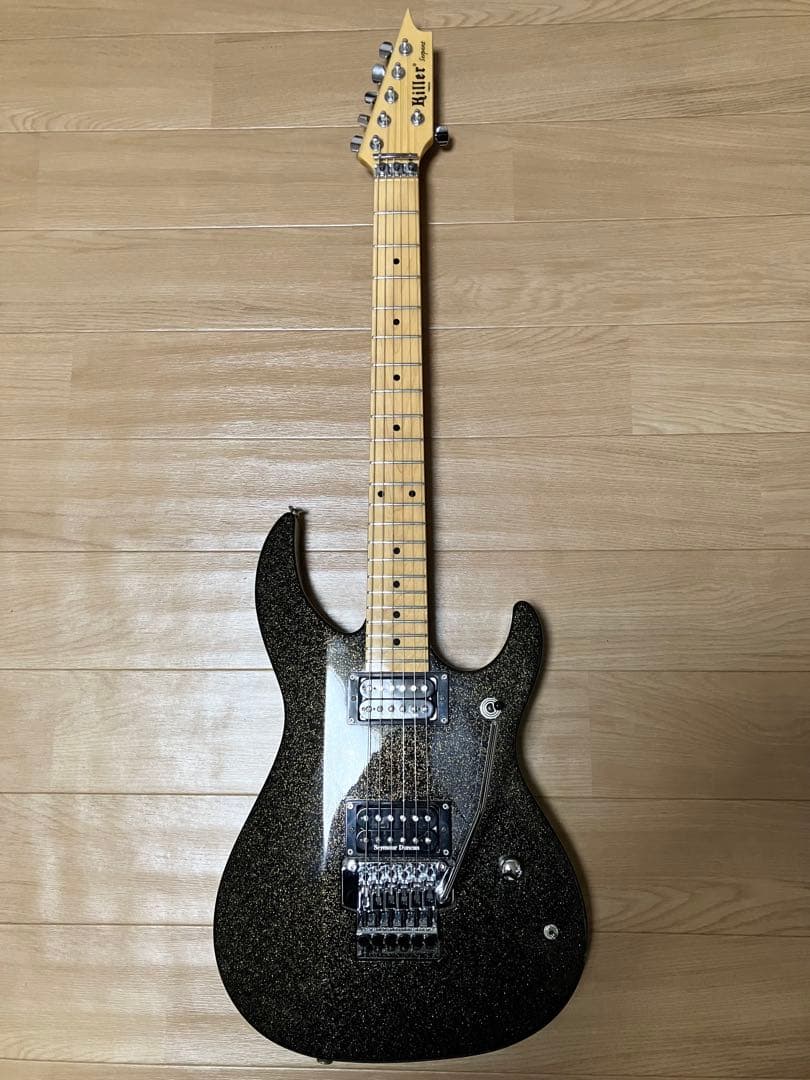 エレキギター　KILLER / KG-Serpent Galaxy Black