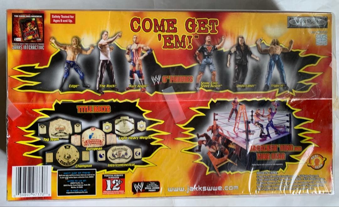 WWE Hulk Still Rules フィギュアセット　Jakks