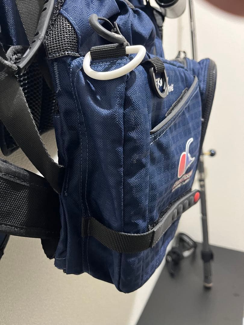 りゅぱぱ様　マズメ　レッドムーン 9th ゲームベスト　ネイビー