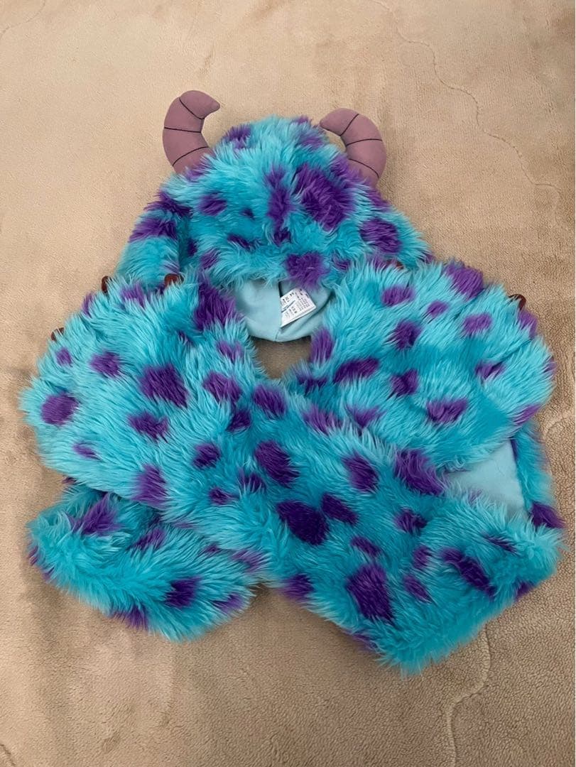 ディズニー サリー マフラーキャップ モンスターズインク ファンキャップ