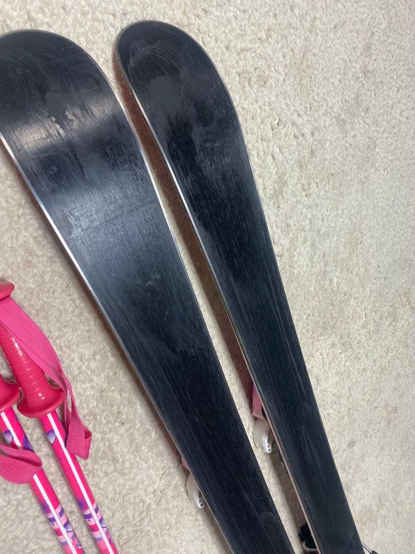 kazamaジュニア106cm ブーツ21cm 80cmスキーセット