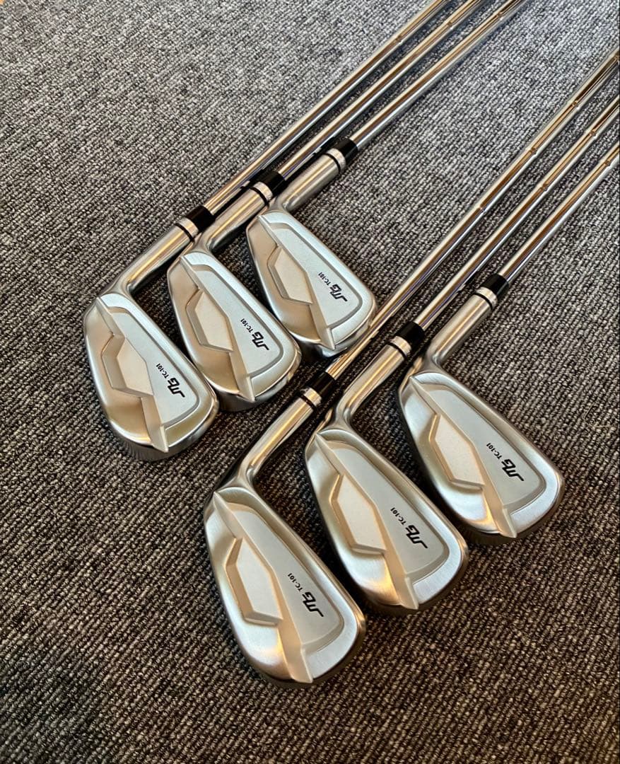 超希少 ミウラ TC-101 5〜PW 6本 DGツアーイシュー MID115