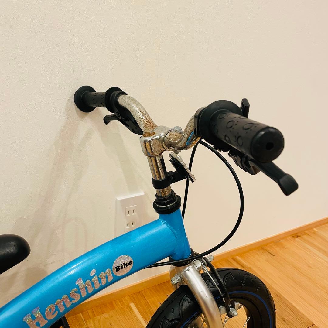 Henshin Bike へんしんバイク 12インチ 水色 パステル ブルー