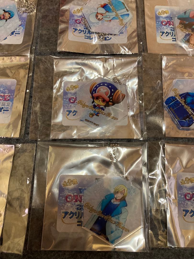 ウィンターワンピース　アクリルキーホルダー　コレクション