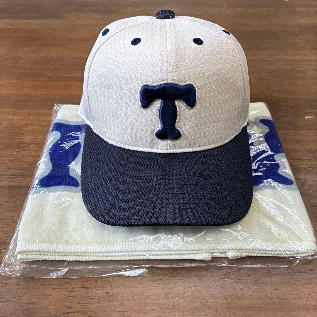 未使用 東洋大姫路専用球場限定 東洋大姫路高校応援 帽子 タオル 選抜