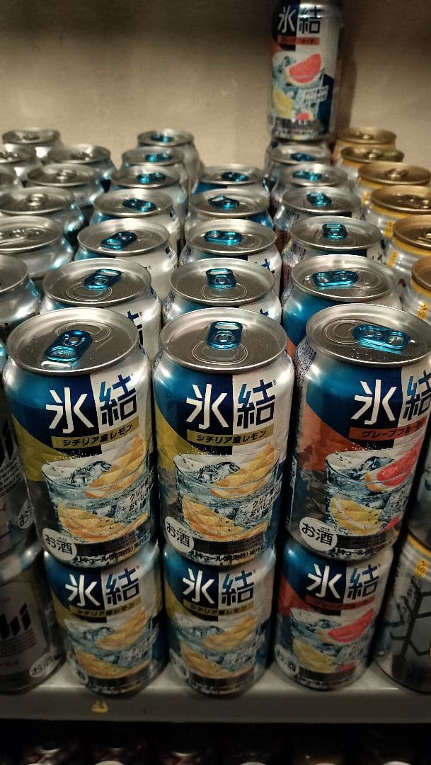 Asahiビールと氷結リキュールセット 350ml缶