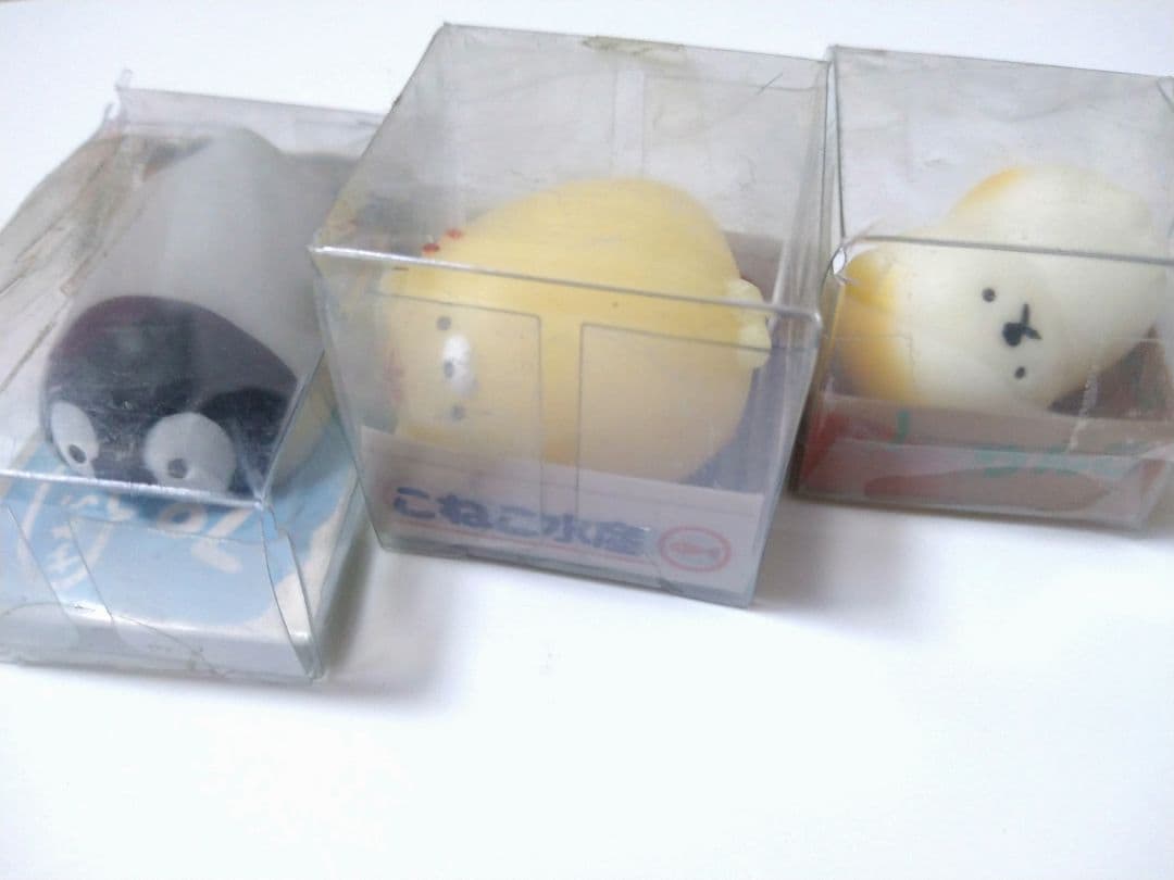 やわらかとらねこくん　ペンギンさん　こいぬちゃん　ushihito　スクイーズ