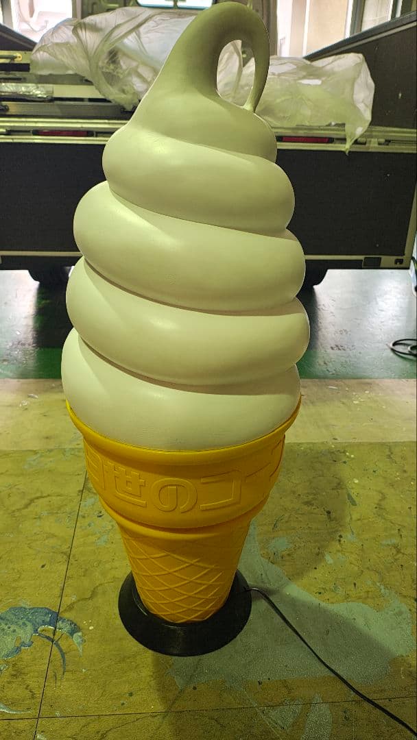 ソフトクリームディスプレイライト