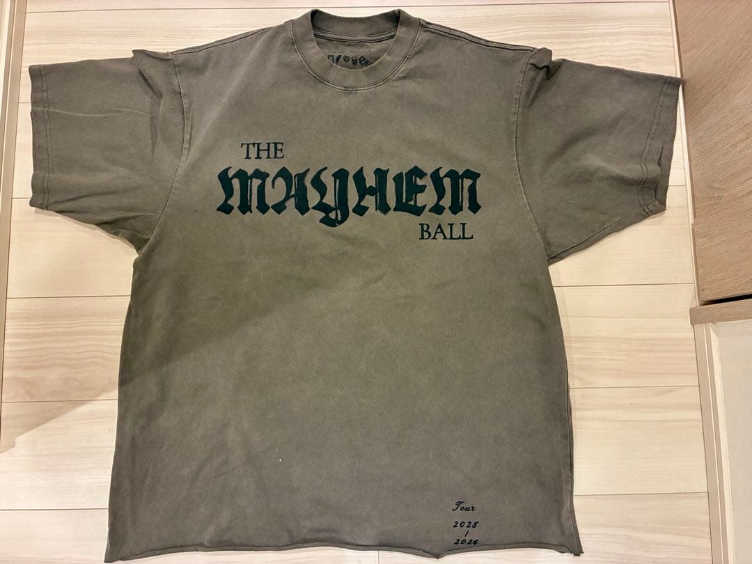 LADY GAGA MYAHEM BALL Tシャツ　Lサイズ