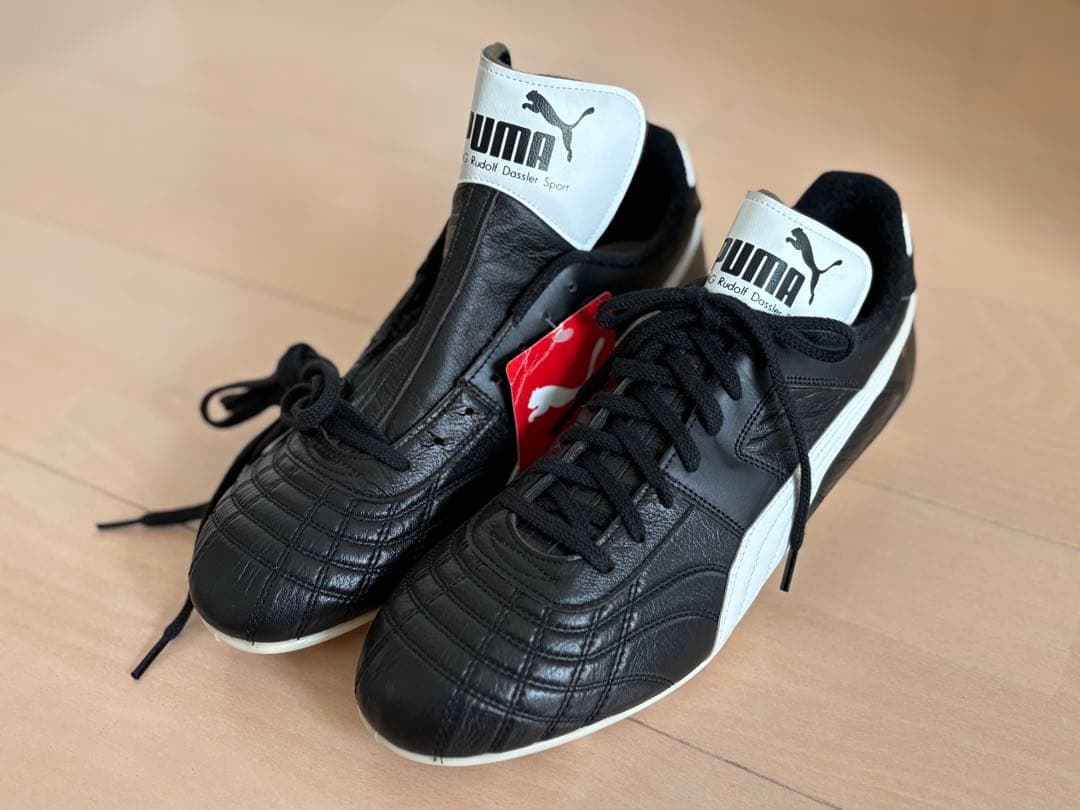 プーマ パラメヒコ ブラックホワイト スパイク 28cm 880577