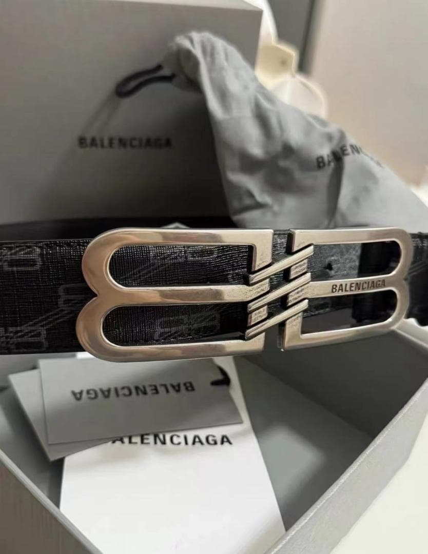 ALENCIAGA バレンシアガ BBバックル ベルト 95
