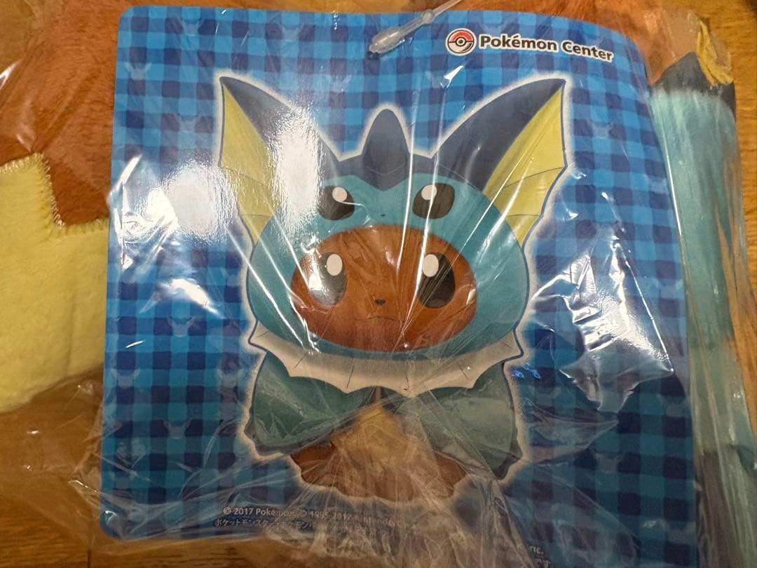 ポケモン イーブイ ぬいぐるみ ポンチョ タグ付 美品 ブラッキー ニンフィア