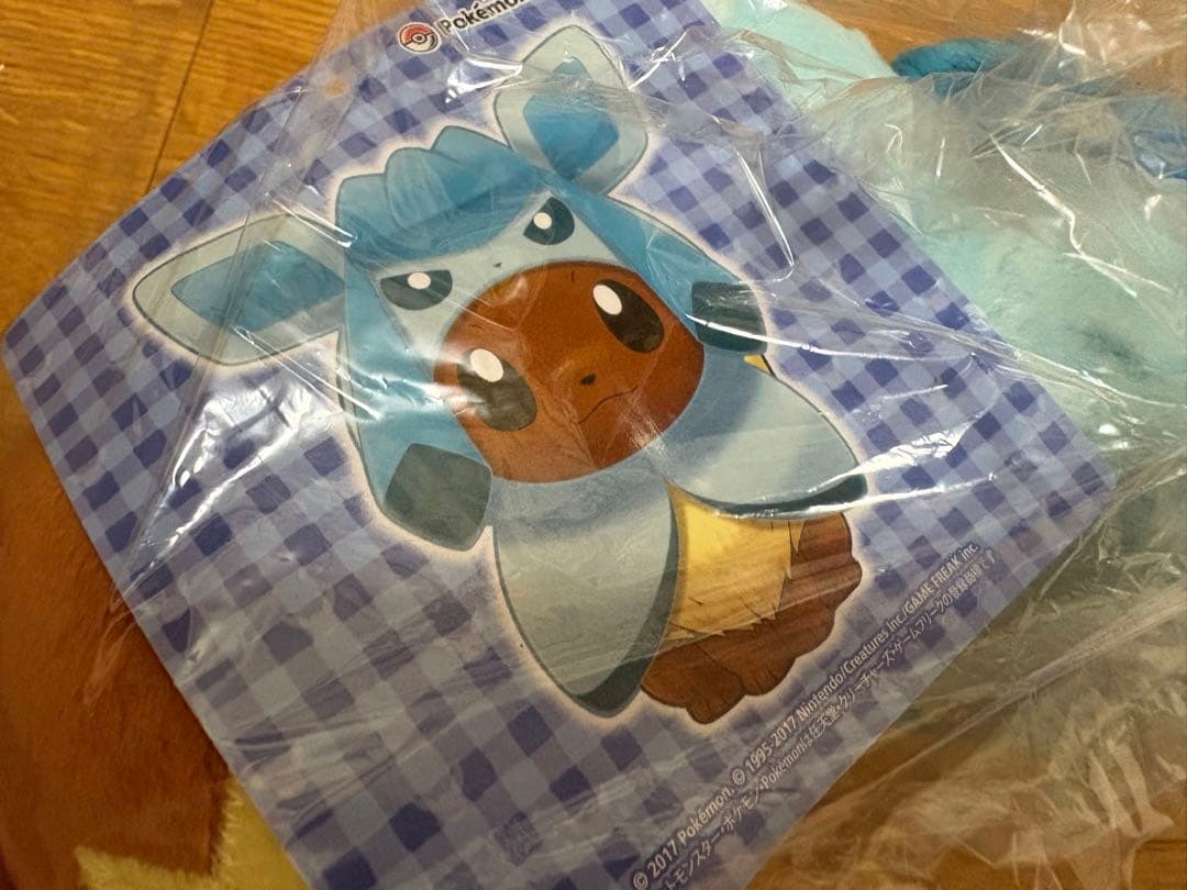 ポケモン イーブイ ぬいぐるみ ポンチョ タグ付 美品 ブラッキー ニンフィア
