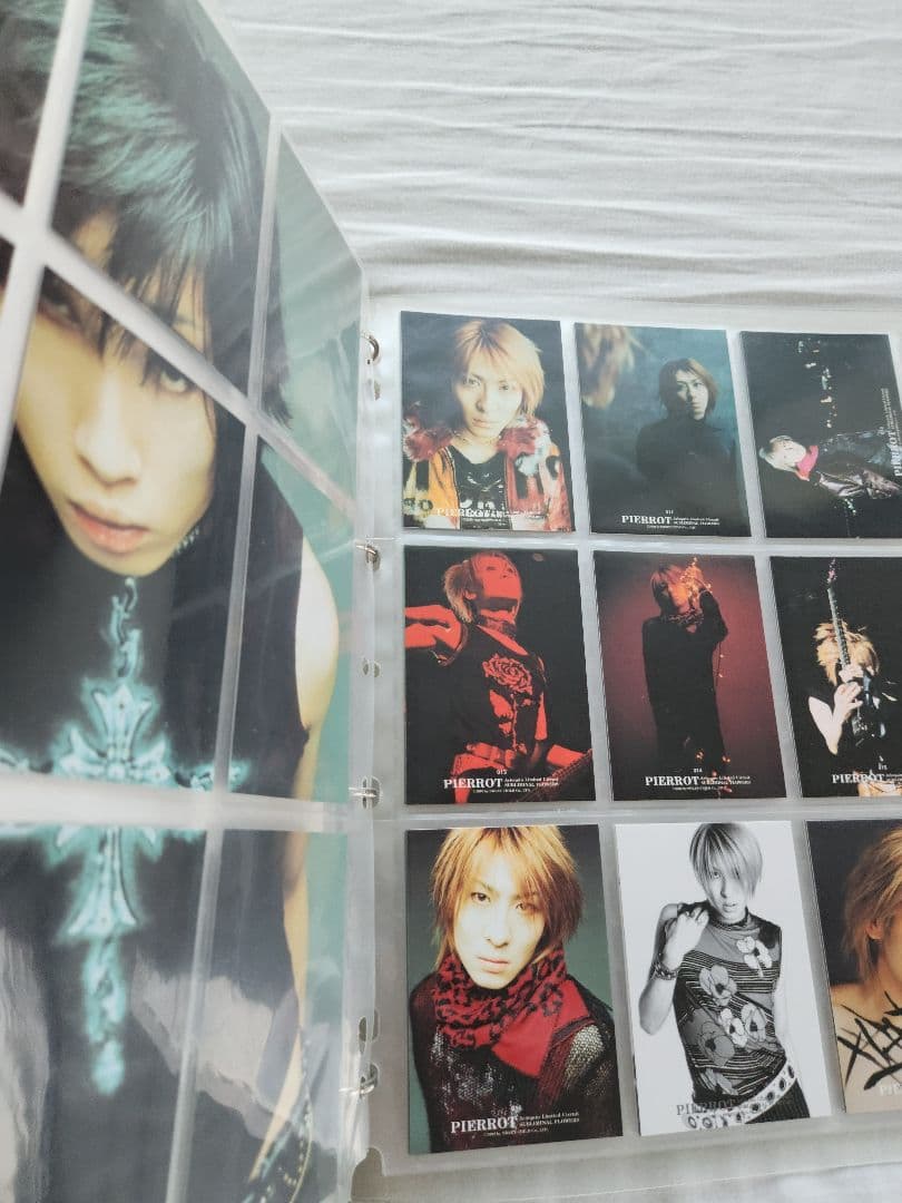 PIERROT 2002年　武道館トレカコンプ　ルーズリーフ　シール