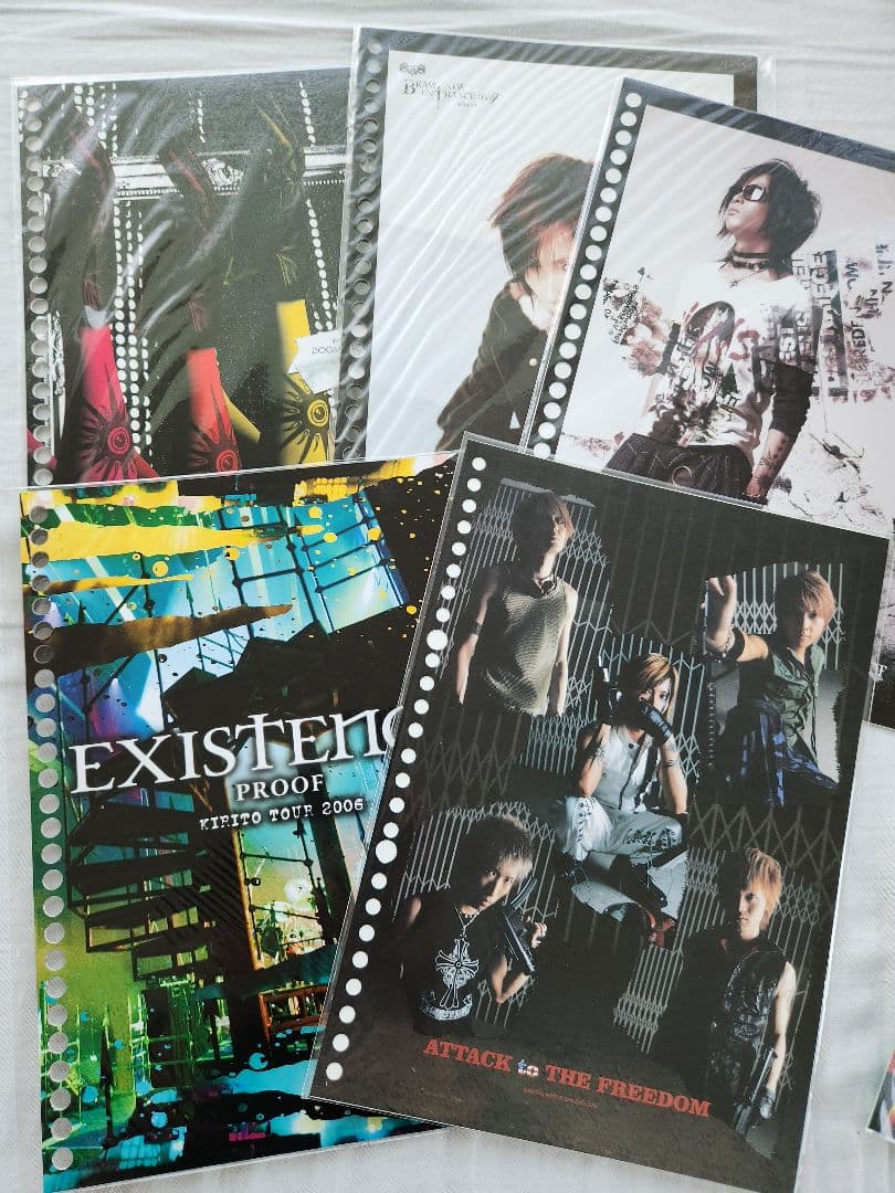 PIERROT 2002年　武道館トレカコンプ　ルーズリーフ　シール