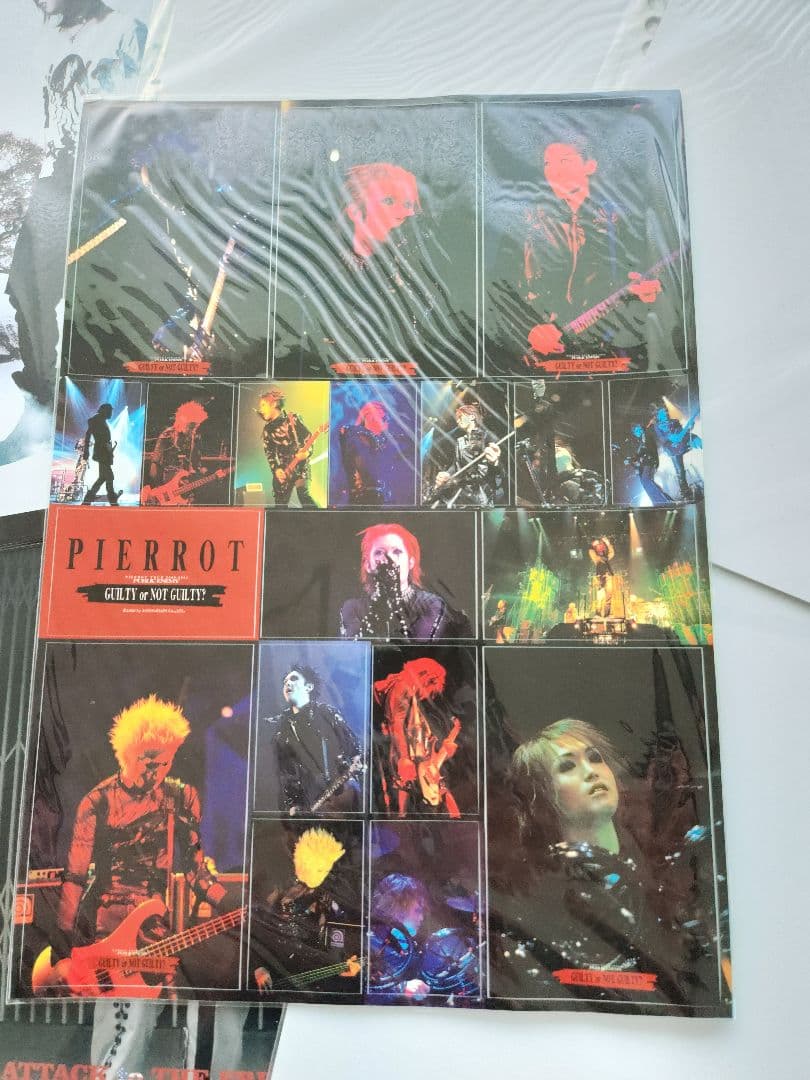 PIERROT 2002年　武道館トレカコンプ　ルーズリーフ　シール