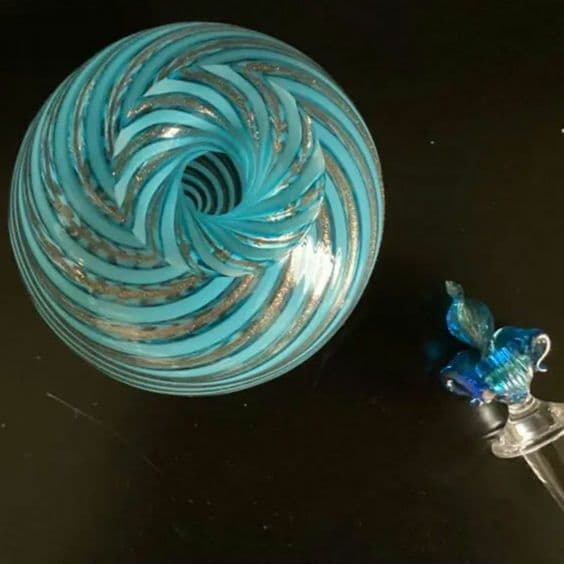 ベネチアングラス　イタリア　ムラーノ　ボトル