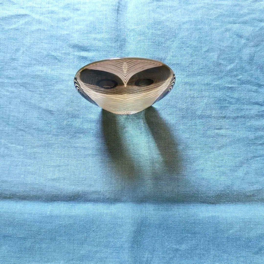 ヴィンテージ ガラスのフクロウ