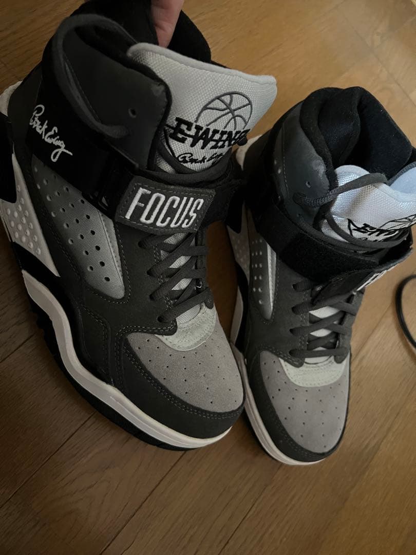 ewing フォーカス　10 NBA グレー　パトリック　ユーイング　us