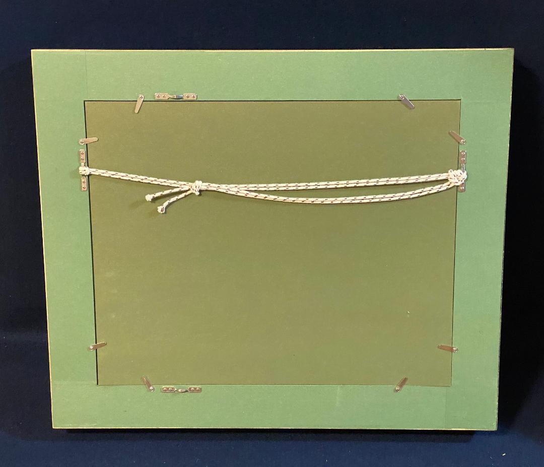 「真作」作者不明　風景画　油彩画　額装　サイン有り　F6号