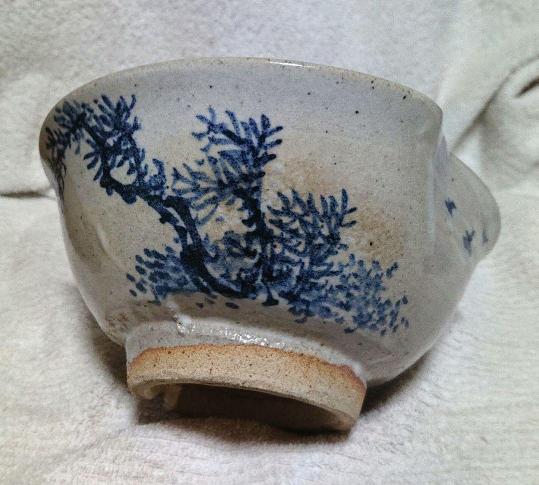 菓子鉢山本石莊画A446