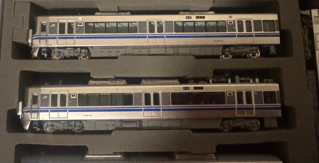 [現状品]KATO 室内灯付き JR西日本 521系 2次車 2両セット