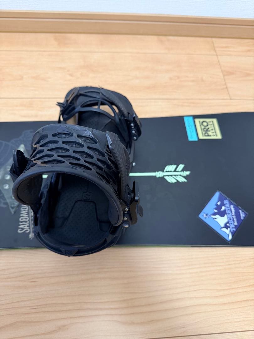 Salomon スノーボード 【アサシンプロ】バインディング【ホログラム】セット