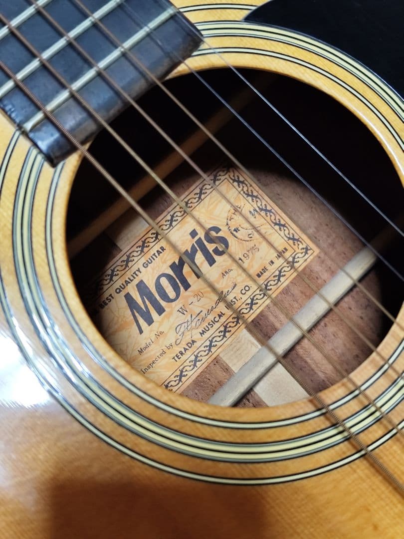 MORRIS　W-20　70’s ジャパンヴィンテージ　カコギ　1975年製