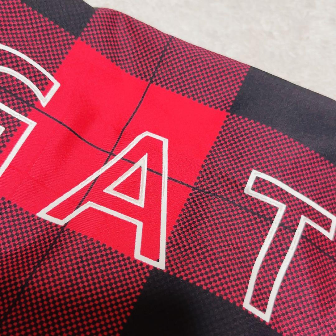 美品　近年　パーリーゲイツ　蓄熱裏地　スニード　ジャケット　チェック　レッド