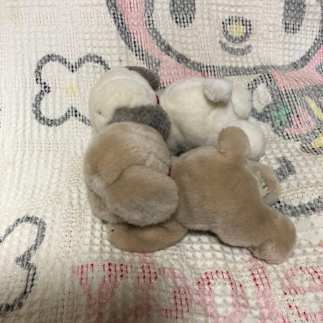 オリエンタルトーイ　うめ吉　寝そべりポーズ 18cm　くたくたぬいぐるみ　2コ