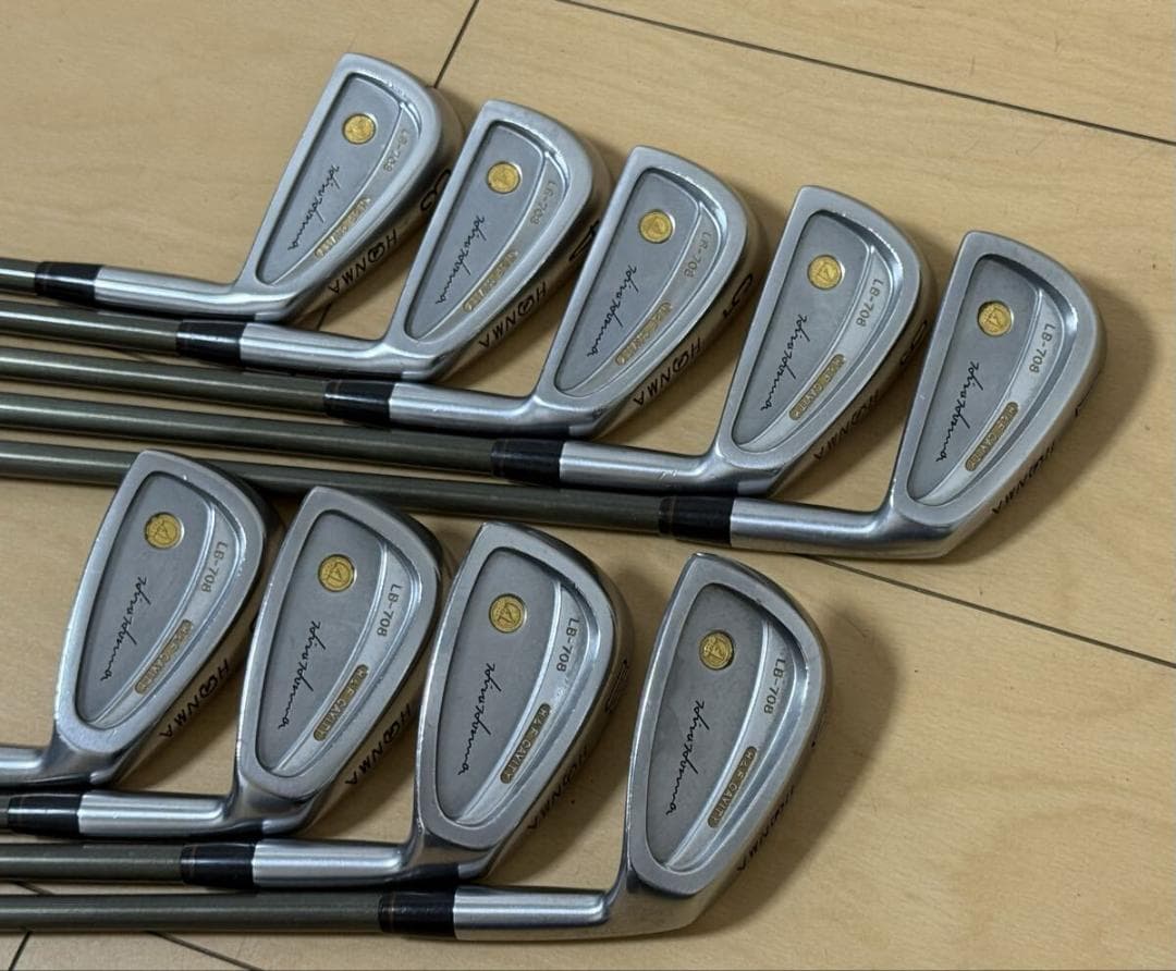 ◆ホンマ LB-708◆4星◆3I-11◆純正カーボン R1◆9本◆