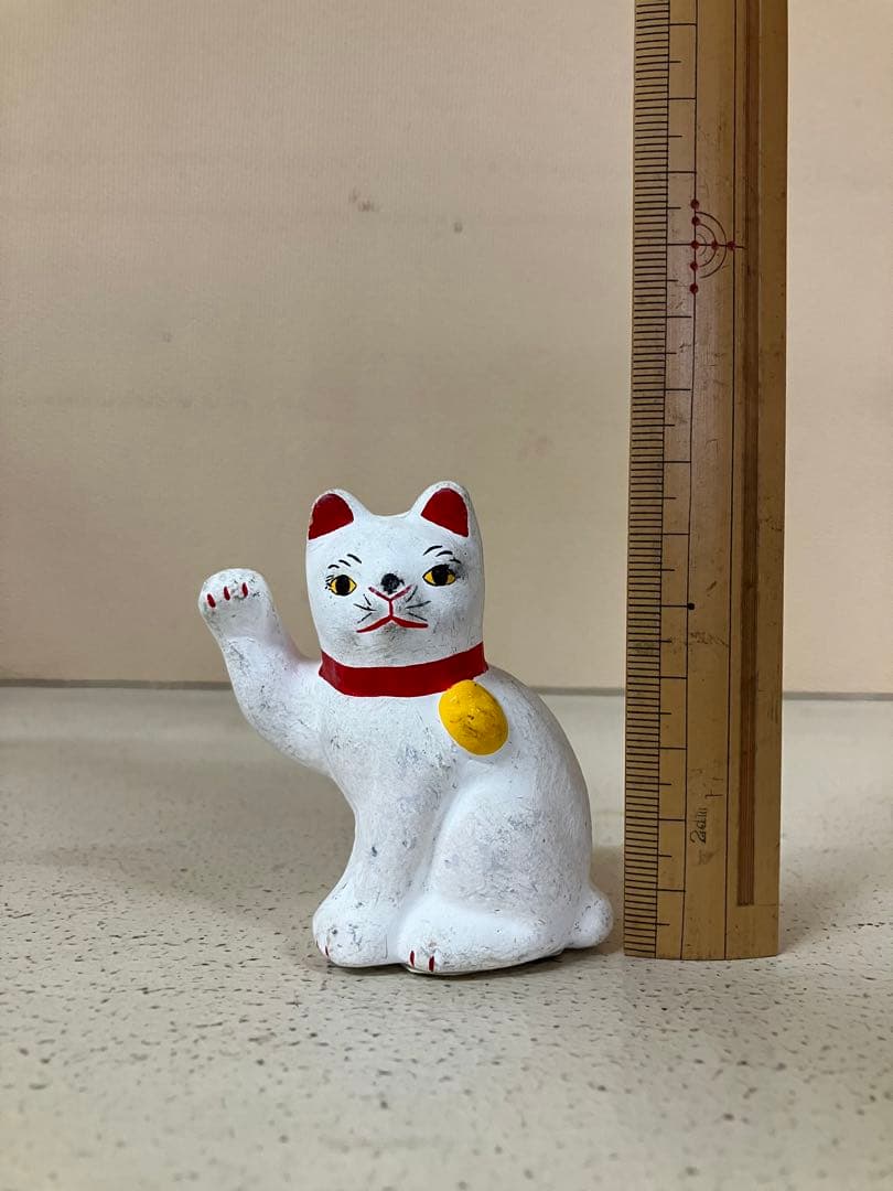招き猫　今戸焼　人形