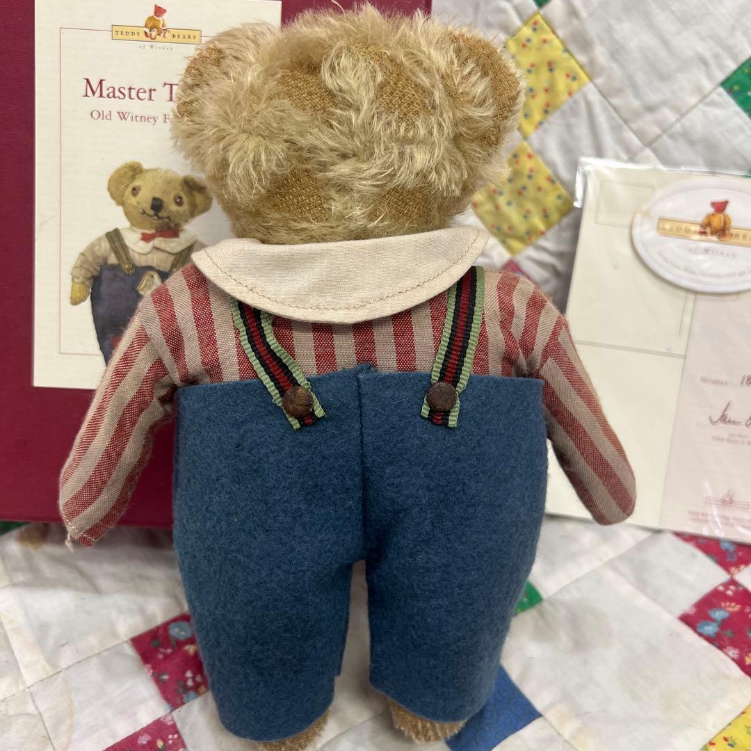 witneyウィットニーテディベアMasterTeddy