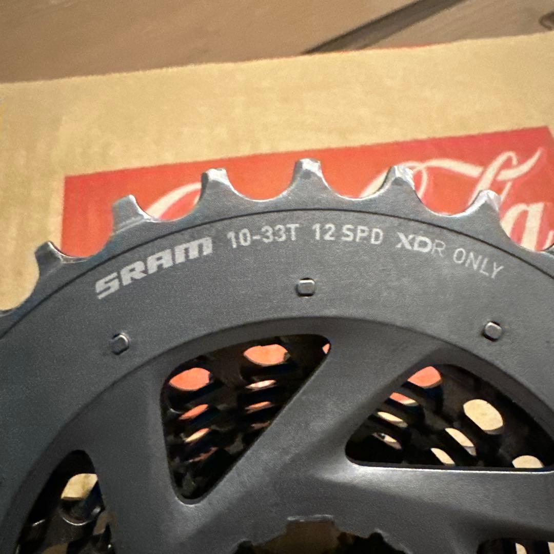 SRAM 10-33T 12速スプロケット XDR専用