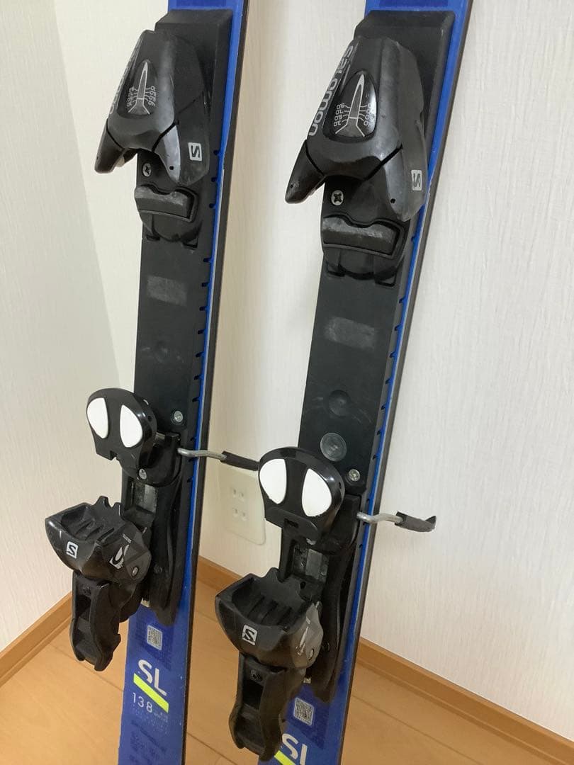 サロモンスキー板 S/RACE 138㎝ ラングブーツ23㎝