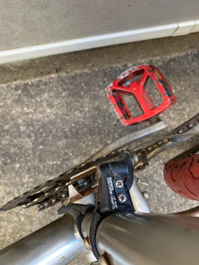 MTB 赤 deore lx nitto