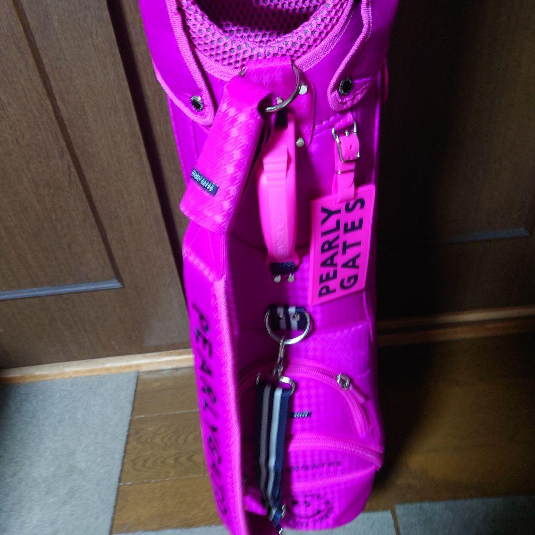 PEARLY GATE ピンク キャディバッグ