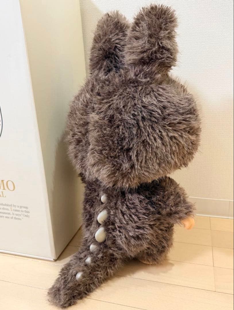 ZIMOMO 特大 58cm ジモモ　茶色　美品 ラブブ