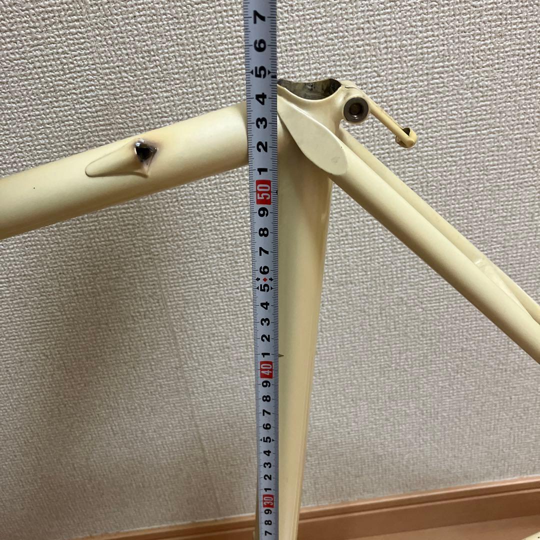 TOEI ランドナーフレーム　サイズ　530mm 色　パールホワイト